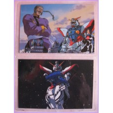 Gundam Wing Set 2 lamicard Original Japan Gadget Anime manga 90s Laminated 
